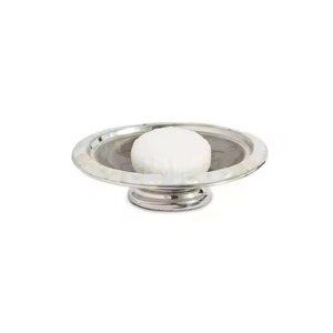 Porte-savon ovale en métal inoxydable, design fabuleux, pour la maison et l'hôtel, idéal pour la salle de bain - En promotion - Product Image 1