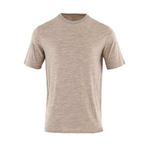 T-shirt décontracté uni classique à manches courtes coupe régulière pour homme, idéal pour l'été et le quotidien, personnalisable avec logo et couleur, col rond - Product Image 1