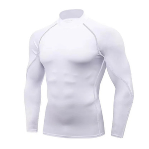 Rashguard BJJ elástico en 4 direcciones, tela antimicrobiana para rashguard, rashguard de compresión, fabricación de rashguards personalizados. - Product Image 4