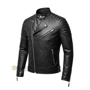 Chaqueta de Cuero Cómoda, Ligera, Transpirable y de Secado Rápido, con Logotipo Personalizado, Diseño Personalizado, Ropa Deportiva, Motociclismo, Automovilismo - Product Image 1