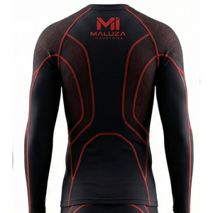 Traje Deportivo de Compresión Transpirable para Hombre, para Correr, Entrenamiento, Gimnasio, MALUZA INDUSTRIES, Estilo Europeo y Estadounidense - Product Image 5