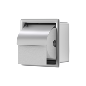 Modern Stainless Steel Wall Mounted <b>Toilet</b> Paper Holder Dustproof Bathroom Tissue Box use - Product Image 1