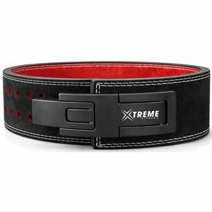 Ceinture de musculation robuste pour haltérophilie avec boucle à levier réglable en cuir, épaisseur 10mm/13mm - Product Image 5