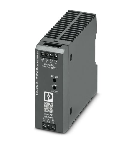 Phoenix PS-EE-2G/1AC/24DC/60W/SC Power Supply 1394764-220V Input 5V Output Air Cooled