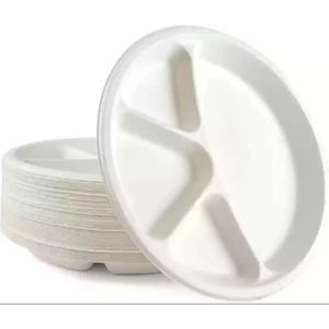 Assiettes en plastique légères pour un maniement et un service faciles - Product Image 5