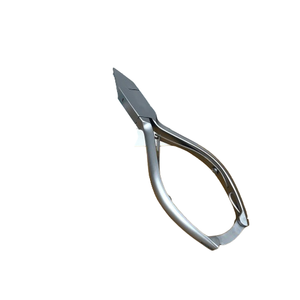 Alicates para Uñas de Acero Inoxidable de 13 cm, Corte Recto, Mandíbulas Planas y Delgadas, Resistentes, Profesionales, para Podología - Product Image 2
