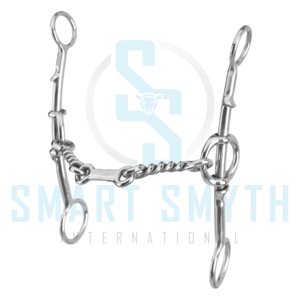 Bocado Profesional de Acero Inoxidable para Caballo, Tipo Pelham, con Cadena de Control, para Equitación y Entrenamiento - Product Image 1