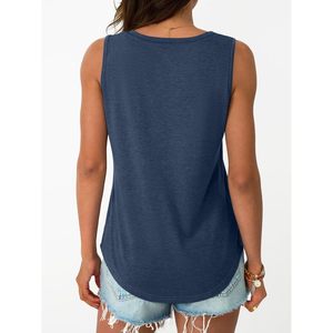 2025 mujeres 2025 Crop Tank Tops verano vacaciones playa moda Camisa sin mangas cómodo Casual Flowy primavera trajes cómodos - Product Image 1