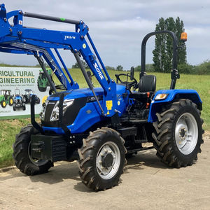 Tracteur agricole Solis avec cabine et chargeur frontal 4x4, moteur diesel, système hydraulique, prix avantageux, vente en gros d'usine - Product Image 1