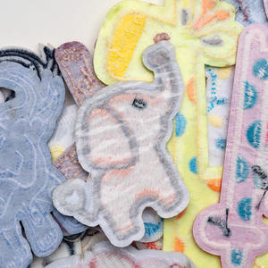 Personalized Custom Name Embroidery Patches Twill <b>Fabric</b> Heat Press Iron On Clothing Bags Hats Garment <b>Applique</b> Low MOQ - Product Image 5
