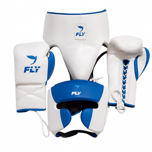 Guantes de Boxeo Profesionales OEM con Logotipo Personalizado, Conjuntos de Sparring Transpirables y Ligeros con Cierre de Cuero Genuino - Product Image 3