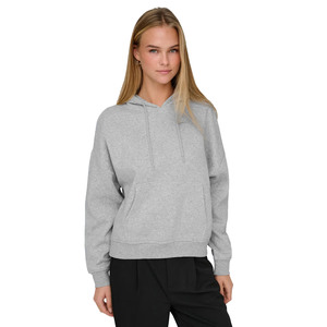Women Oversized Hooded Sweatshirt Solid Color Full Sleeve Fleece Hoodie With Pockets Breathable Autumn Wear Hoodie For Women - Product Image 1