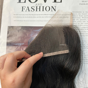 Extensions de cheveux humains vietnamiens bruts de qualité supérieure, perruque à fermeture en dentelle HD 4x4 à 7x7, pré-épilée, cheveux naturels, vente en gros - Product Image 4