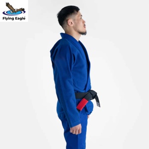 Kimono de Jiu-Jitsu Brésilien Premium – Tenue d'entraînement en coton extensible, léger et respirant pour arts martiaux et karaté - Product Image 4