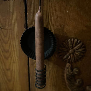 Portavelas de Cocina, Decoración Industrial, Diseño Nórdico, Diseño Escandinavo, Decoración de Mesa, Portavelas Negro para Colgar en la Pared - Product Image 1