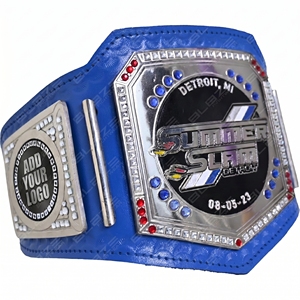 Ceinture de championnat personnalisée pour enfants (mini lutte, karaté, jiu-jitsu, judo) – Petite taille, couleur et logo personnalisables, fabricant OEM de qualité supérieure - Product Image 1