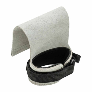 Poignées de gymnastique antidérapantes en cuir de vachette respirantes pour une protection professionnelle intense lors des entraînements en salle, des tractions, des muscle-ups et des exercices aux anneaux - Product Image 5