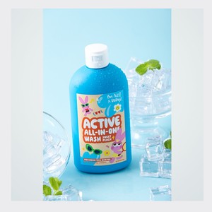 Shampooing et gel douche pour bébé I'm Not a Baby Body Wash Shampoo Active Tout-en-un pour enfants, ensemble Pêche Douce et Pomme Fraîche - Product Image 3