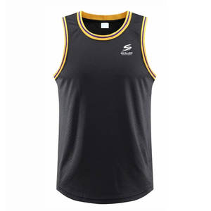 Nueva Llegada: Camiseta de Baloncesto para Hombre, Talla Grande, Tejido de Malla Transpirable que Absorbe la Humedad, Ropa Deportiva para Entrenamiento - Product Image 1