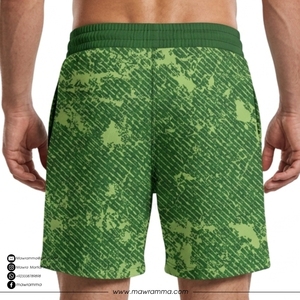 Shorts de course en jersey de coton personnalisés de qualité supérieure pour hommes – Idéal pour le sport, la gym, l'entraînement et le style urbain - Product Image 2