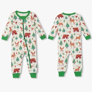 ชุดรอมเปอร์เด็กทารกแขนยาวถักนิตติ้ง ซิปปิด ผลิตจากผ้าฝ้ายออร์แกนิค 100% เป็นมิตรกับสิ่งแวดล้อม เนื้อผ้านุ่ม เหมาะสำหรับฤดูหนาว แบบ unisex สั่งพิมพ์ลายได้ - Product Image 4