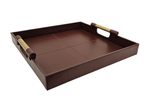 Plateau décoratif en bois naturel rectangulaire rustique fait main, emballage individuel, plateau en bois brillant pour la décoration alimentaire, plateaux faits à la main - Product Image 4