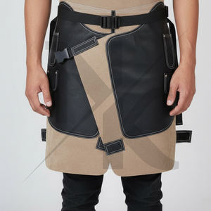 Tabliers de fermeur en cuir véritable de luxe modernes, très demandés, équipement de sécurité professionnel multifonctionnel et robuste pour l'équitation - Product Image 6