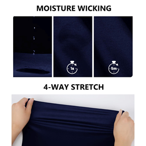 Polo de Golf de Secado Rápido para Hombre, Ropa Deportiva de Alto Rendimiento, Logotipo Personalizado, para Sesiones Deportivas Intensas al Aire Libre - Product Image 4