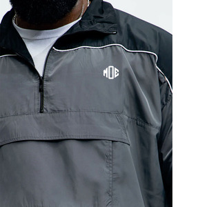 Customize Hooded Nylon Windbreaker Two Tone Reflective <b>Jackets</b> Patchwork <b>Lightweight</b> Sports Waterproof Breathable <b>jacket</b> for men - Product Image 6