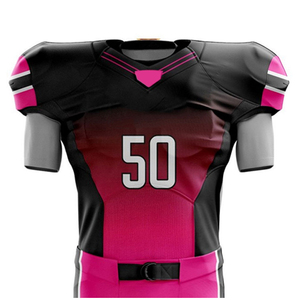 Uniforme de Fútbol Americano Personalizado con Logotipo, Manga Corta, Tela de Malla Transpirable, Impresión Sublimada, Equipo de Entrenamiento Resistente para Deportes de Equipo - Product Image 6