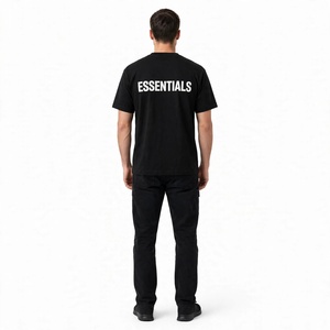 T-shirt en tricot imprimé pour homme de qualité supérieure, manches courtes, col rond, 100% coton, design personnalisé, respirant, anti-rides, écologique BD - Product Image 6