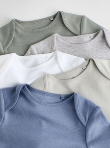 Combinaison bébé 95% bambou 5% élasthanne, confortable et extensible, indispensable pour nouveau-né - Product Image 3