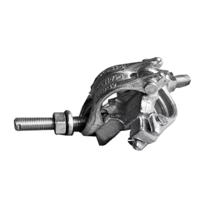 Raccord fixe rotatif en acier doux pour échafaudage industriel, galvanisé à chaud, 48,3x48,3mm, haute résistance - Product Image 2