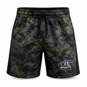 Nouveauté : Shorts de football personnalisés en polyester recyclé premium, légers, respirants, extensibles, confort professionnels - Product Image 1