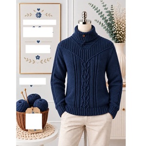 Pulls 100% acrylique ou coton, calibre 12, pour femmes, très tendance, style décontracté, pour la saison hivernale, fournisseur du Bangladesh. - Product Image 3