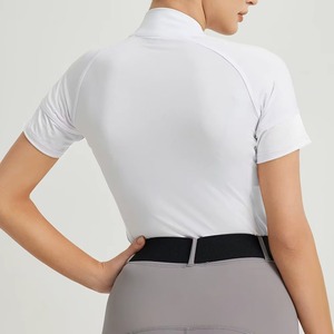 Último Diseño en Ropa de Equitación, Camisetas para Mujer, Fabricadas en Fábrica, Ropa Ecuestre, Camisetas para Exhibición de Equitación - Product Image 2