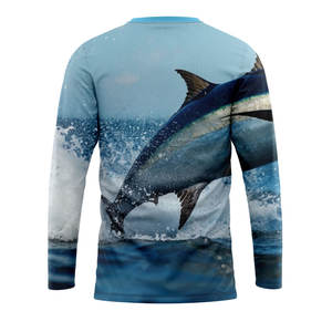 Chemise de pêche intelligente avec poche pour téléphone et gestion des cordons |   Port USB et protection RFID |   UPF 50+ - Product Image 4