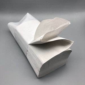 Serviettes en papier V-Fold jetables écologiques de haute qualité, vierges et recyclées, pour sacs poubelles domestiques - Product Image 4