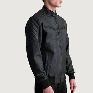 Veste en cuir robuste Roadster, veste en cuir Storm Rider, veste en cuir Shadow Racer, logo personnalisé imprimé, meilleure veste en cuir pour homme - Product Image 2