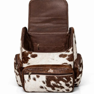 Sacs à dos scolaires en cuir de vachette avec logo personnalisé, vente en gros, fournisseur OEM, qualité export premium, sacs pour étudiants, livraison mondiale - Product Image 6