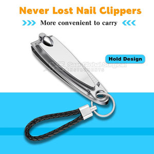 Coupe-ongles professionnel léger en acier inoxydable, ouverture large, coupe précise, manipulation fluide - Product Image 3