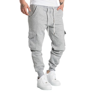 Mens Overalls Loose Joggers Workout Cargo <b>Pants</b> Sweatpants Active Sports Trousers Drawstring Pocket Men's Casual <b>Pants</b> - Product Image 1