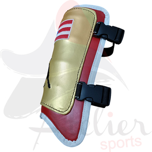 Equipo de Protección de Béisbol Personalizado, Protector de Espinilla Universal para Adultos, Diseño Personalizado con la Bandera de Puerto Rico, Equipo de Béisbol para Adultos - Product Image 2