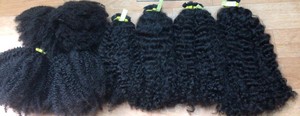 Vendeurs/paquets de cheveux humains vierges non Remy à cuticules alignées de haute qualité Machine à cheveux bruts non transformés Double trame toutes les couleurs - Product Image 3