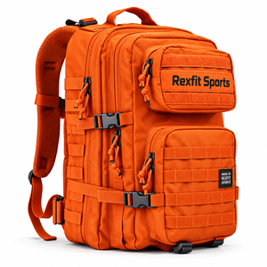 Mochila Protectora Personalizada con Múltiples Bolsillos con Cremallera y Correas Acolchadas Ajustables para Entrenamiento, Viajes y Equipo de Equipo - Product Image 1