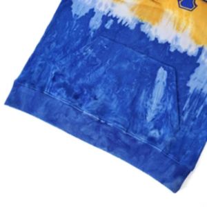 Sigma Gamma Rho <b>Tie</b> <b>Dye</b> <b>Hoodie</b> SGRho Blue Gold Premium Greek Apparel Stylish Sorority Sweatshirt - Product Image 5