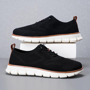 Chaussures décontractées de luxe pour hommes, tendance mode, de haute qualité, plates, confortables, avec bande élastique, semelle en caoutchouc légère, pour l'extérieur - Product Image 3
