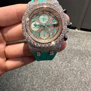 Reloj de Alta Calidad Personalizado con Diamantes Cultivados en Laboratorio, Reloj de Acero Inoxidable de la Mejor Calidad para Hombre - Product Image 4