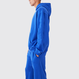 Survêtement sur mesure pour l'hiver, long survêtement de sport, 100% coton uni, survêtements personnalisés OEM, nouveau modèle homme slim - Product Image 3