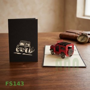 ANN HANDICRAFT Hanoi Vietnam 3D Pop-up Handmade Traditional Paper Craft Greeting Card <b>Matte</b> <b>Varnishing</b> Mother's Day Father's Day - Product Image 2